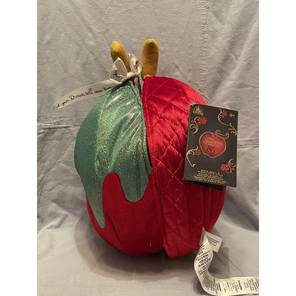 NEW Disney Parks Snow White & Evil Queen Plush Poisoned Apple 85th Anniversary